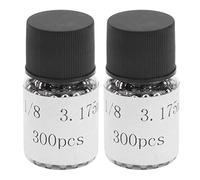 Bola de rodamiento de acero inoxidable bolas de rodamiento suelto de rodamiento altamente pulida de 1/8 pulgada de diámetro para bicicletas de carretera Muebles de muebles 304