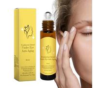 Bola de Rodillo de Aceite de Ricino e Incienso | 10 Ml Castor Oil And Frankincense Roller Ball | Rollerball Con Infusión de Incienso para Reducir Las Líneas Finas de Los Ojos