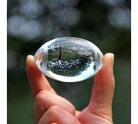 Bola de Rugby de cristal de 50 * 80mm, esfera de cristal, manualidades, regalos, decoración del hogar, adornos, figura de recuerdo deportivo, miniatura transparente