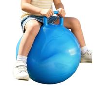 Bola de saltador con mango hinchable, con mango, juguete inflable extra | Pelotas para Ejercicio al Aire Libre x Jardín Patio Playa Fiesta Entrenamiento