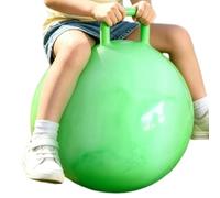 Bola de saltador con mango inflable | Con mango, juguete inflable extra | Bola de salto para niñas niños con bomba | Niños niñas interior jardín patio playa casa escuela Anniver