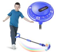 Bola de Salto de Tobillo Niña, Skip It Luminoso Juguete Niña 6 7 8 9 10 11 12 Años con Conteo de Vueltas, Calorías y Tiempo, Regalos Juegos Bola Saltarina (Azul)