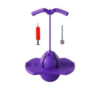 Bola de salto para silenciador con asa, bomba de aire incluida, antideslizante | juguete para el hogar, escuela, parque, viaje, deporte, exterior