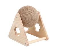 Bola De Sisal - 17x20x19cm Cat Scratcher Sisal Rope Balls | Divertido Aburrimiento Buster Entertainment Supplica Scratcher Con Pelota Y Juguete | Juguete De Ejercicio Interior Para Gatos Gatitos Perro