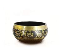 Bola de sonido sintonizada a mano, Cuenco de canto budista tibetano for meditación, Yoga, masaje de sonido, decoración del hogar