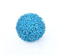 Bola De Topiario De Plantas Artificiales, Bolas De Boj De Imitación, Esferas De Jardín, Bolas Decorativas Con Hojas, Planta De Imitación Para Patio Trasero, Porche, Boda Y Decor(Size:28cm,Color:azul)