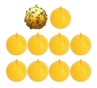 Bola De Trampa Para Moscas Colgantes, Trampa Para Moscas, Receptor De Moscas De La Fruta Trampa Pegajosa, Receptor De Plagas Al Aire Libre, Para Macetas De Flores, Balcones, Patios, Huertos, 10 Piezas