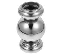 Bola Decorativa de Acero Inoxidable 201 de Doble Asiento para Barandillas | Acabado Pulido y Superficie Lisa, Conexión Estable, Uso en Escaleras y Muros Residenciales
