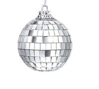 Bola Discoteca Bola de discoteca con espejo de 2-10cm, decoraciones for fiestas, adornos colgantes de bolas reflectantes for decoraciones bodas fiestas de cumpleaños(10cm 1pc)