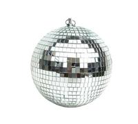 Bola Discoteca Bola de discoteca con espejos, decoración navideña brillante for fiestas, luz de escenario giratoria de cristal retro reflectante for KTV, DJ y decoración del hogar.(18cm)