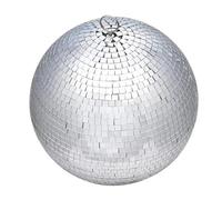 Bola Discoteca Bola de discoteca espejo varios tamaños, barra luz escenario, bolas giratorias reflejo vidrio reflectante, efecto iluminación, fiesta en casa(Diameter 25cm 9.84in)