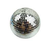 Bola Discoteca Bola de espejo 10/12/15/20cm, bola decorativa reflectante, barra discoteca, cristal for boda, decoración del hogar for pastel(Diameter 12cm)