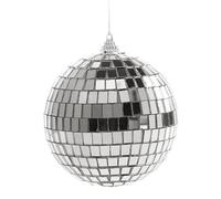 Bola Discoteca Mini bola de discoteca giratoria for escenario, cristal reflectante, decoración fiesta grande, iluminación for barra y Ktv, Bola espejo(4CM 6 pieces)