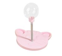 Bola dispensadora de golosinas, juguete interactivo para mascotas, alimentador lento para gatos de 21 x 16 x 22 cm, fomenta el comportamiento natural de búsqueda de alimentos para tus amigos peludos,