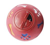 Bola Dispensadora de Golosinas para Mascotas, Rompecabezas de Masticación Ajustable, Juguete para Gatos y Perros de Alimentación Lenta (M 11 cm/4,3 Pulgadas de diámetro) (S 7,5