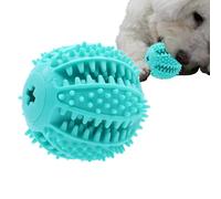 Bola dispensadora de golosinas para perro, divertida bola de dientes de perro, juguetes interactivos portátiles para perros, bola de juguete de limpieza de dientes de perro para el hogar, viajes