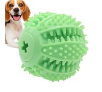 Bola dispensadora de golosinas para perro, juguete para perro | Divertida bola de dientes de perro | Pelota portátil para comida para perros, juguete dispensador de golosinas para perros pequeños, med