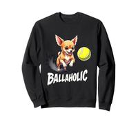 Bola Divertida de persecución de Perro Chihuahua Ballaholic Sudadera