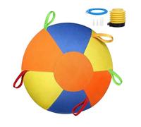 Bola divertida: diseño de color bien visible, construcción de material no tóxico, flotante, capacidad de entrenamiento de liberación de energía, entretenimiento cautivador para Border Collies razas