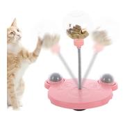 Bola Educativa para Gatos: Juguete De Estimulación, Rueda Distribuidor | Juego Interactivo para Mantener La Atención, La Herramienta AntiBebés Ofrece Recompensas Durante La Exploración Autónoma