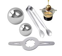 Bola Enfriadora para Espresso Bola De Hielo Reutilizable De Acero