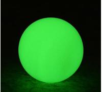 Bola Esférica De Cristal De Cuarzo Luminosa,Perla Nocturna De 50/60mm,Piedras Que Brillan En La Oscuridad,Mármol Blanco Pulido Para Camino De Jardín,Patio,Césped,Blanco Superficie Verde,60mm