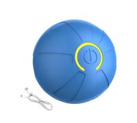 Bola giratoria eléctrica - Bola giratoria activa inteligente | Pelota malvada para perros extraíble | Pelota rebotante inteligente | Bola giratoria automática recargable con luz para perros, gatos y