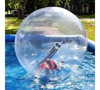 Bola inflable de hámster humano de 1,5/1,8/2/2,5 m para adultos, con bomba de soplador de aire, PVC impermeable, duradero, Zorb, patio, playa, parque, piscina, 1,8 m personalizada