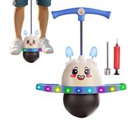 Bola Inflable - Stick pog0 | Bola Inflable con Adhesión para Los | Tarjeta De Equilibrio De La Bastón De Primavera | Small Foot pog0 Stick | Diseño De Oreja Con Ajuste De L