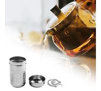 Bola infusora de acero inoxidable para una liberación óptima del sabor de los tés de hojas sueltas, fácil de limpiar y mantener (S)