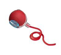 Bola interactiva genérica para gatos | Juego recargable para mascotas, juguete de bola móvil de silicona para gatos con cuerda, para gatitos y cachorros, ejercicio enriquecimiento