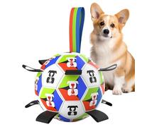 Bola interactiva, herding entrenamiento Toy, Chew Resistant Pet Ball with Rolling Motion, Sturdy Puppy Play Accessory with Fun Design, Small Medium Large Breed Entertainment for interior and Outdoor