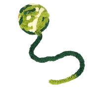 Bola Interactiva Para Gatos,Juego De Mascotas Suave Con Campana Interior Tejido A Mano | Juguetes De Pelota Para Gatitos - Para Juego Interior Exterior Entrenamiento Ejercicio Estimulacion Mental