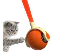 Bola interactiva para gatos, juguetes interactivos activados por tacto para gatos - Juguetes para gatos activados por tacto, bola rodante inteligente automática | Suministros para mascotas de brújula