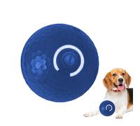 Bola Interactiva Para Perros,Bola De Rebote Automático Para Mordedores Fuertes | Interactivo Indestructible Rebote Juguete Móvil Con Luz Para Perros Medianos Y Grandes Cachorros Contra Vervelin