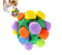 Bola interactiva para Perros - Puzzle Snuffle | Pelota de Entrenamiento con dispensador de Lavable para morder, Masticar, estimulación Cerebral, Juego de alimentación para Animales do