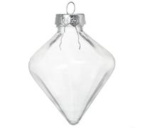 Bola irrompible de 11,5 cm para moldes de jabón (11 x 9 cm) | Acabado transparente reflectante, aspecto elegante similar al vidrio, material plástico seguro, 11 cm de diámetro