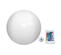 Bola LED de piscina - 40 cm inflable impermeable brillo juguete con varios colores a distancia y modos de iluminación dinámicos | Durable resistente PVC para niños adultos Family Summer Pool Parties