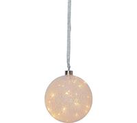 Bola LED Glow Snow Blanco H: 16.5 Ø: 15cm