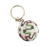 Bola llavero compatible con Euro 2020 Italia campeón en estuche color unicornio fútbol gadget accesorios idea regalo hombre mujer niño colgante creativo 3D, Color blanco., Talla única