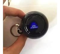 Bola mágica portátil 4,5 cm bola mágica profecía negro 8 accesorios regalos juguetes