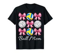 Bola Mamá Voleibol Mamá Voleibol Mamá Día de la Madre Rosa Camiseta