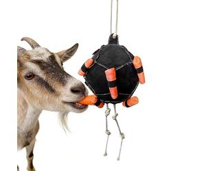 Bola para - Dispensador de heno de 55 x 25 cm, juguete recompensa de por, ganado y animales pequeños, para juegos interactivo | Juguete para la alimentación