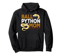 Bola Python Mamá Serpiente Mamá Herpetología Sudadera con Capucha