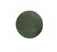 Bola redonda de barro floral verde de espuma húmeda de 9 cm, 12 cm, 15 cm para arreglos florales frescos, centro de mesa de boda, decoración de fiesta, kit de manualidades (9 cm)