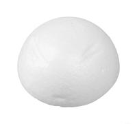 Bola redonda de espuma para manualidades creativas, adecuada para decoraciones de bricolaje y actividades educativas (8 cm)
