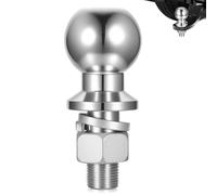 Bola Remolque Enganche Remolque, 50mm Bola de Enganche para Remolques Perno Esférico de 3,5 T, Bolas Pernos de Cabeza Esférica para Automóviles Camiones Remolques Tractores Accesorios
