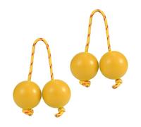 Bola rítmica Kashaka Instrumento, Kashaka Shaker Rhythmic | African Shaker - Instrumento musical, 2 pares de bolas de percusión de mano Abs - Doble calabaza para, bodas, espectáculos