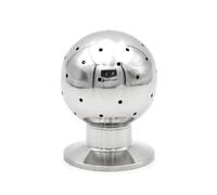Bola rociadora giratoria de Acero Inoxidable Cabezal de limpieza tanque con bola rociadora acero inoxidable SS304 1"1,5" y 2" casquillo 50,5 mm 64 diámetro exterior(51mm x Ferrule 64)