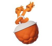 Bola rodante alimentada por IA, juguete para perros que se mueve automáticamente, equipo de enriquecimiento creativo con función de altura de 3.15 pulgadas, batería recargable de 200 mAh, accesorio de